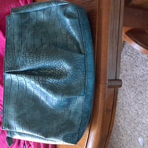 apt 9 turquoise clutch purse